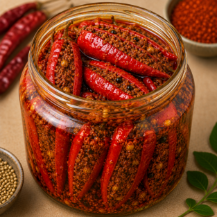 red chilllii in bowl